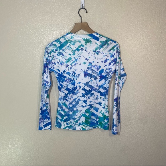 Whimsy Rose Long Sleeve Safe Sun Rashguard Top Women's Blouse Sundance XS - Picture 6 of 6